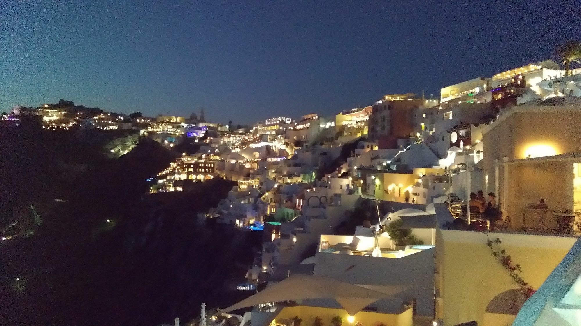Akron Cliff Suite Fira  Extérieur photo